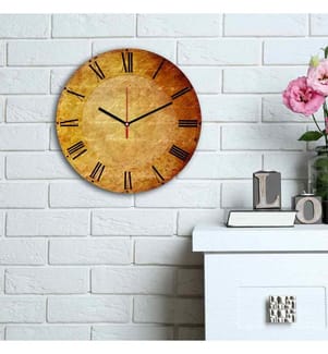 Dekorative MDF-Uhr, Multicolor, MDF