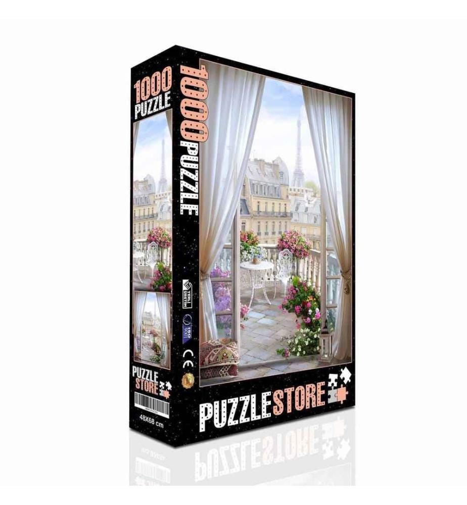 Puzzle, Multicolor, Pappe