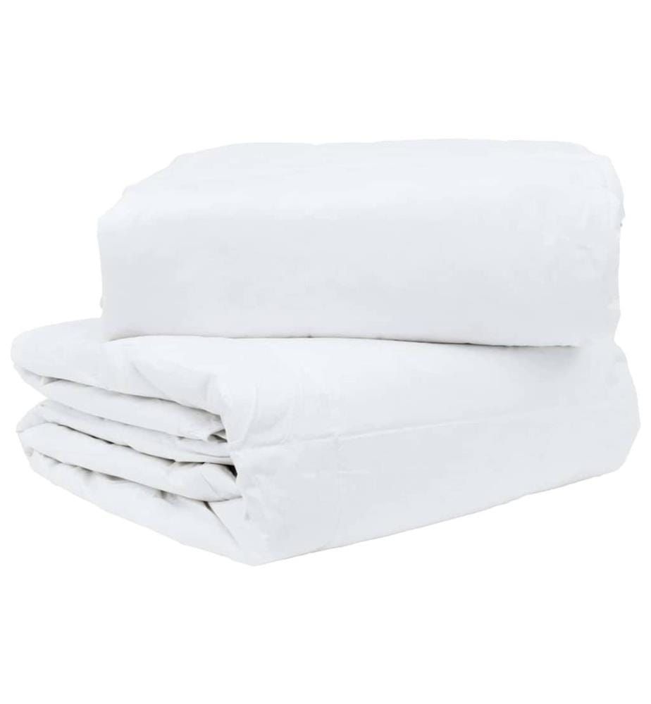Duvet 2-en-1 Blanc 240 x 260 cm Plume