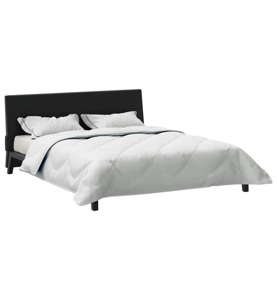 Duvet d'été simple Blanc 220 x 135 x 3 cm Polyester