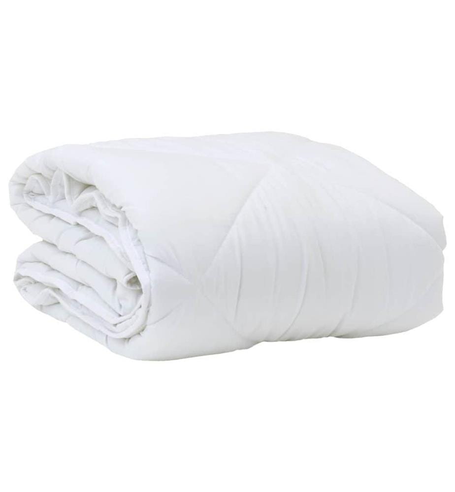 Bettdecke Weiss 200 x 155 x 4 cm Polyester