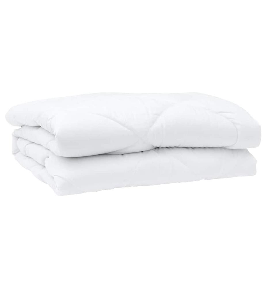 Couette Blanc 200 x 155 x 4 cm Polyester
