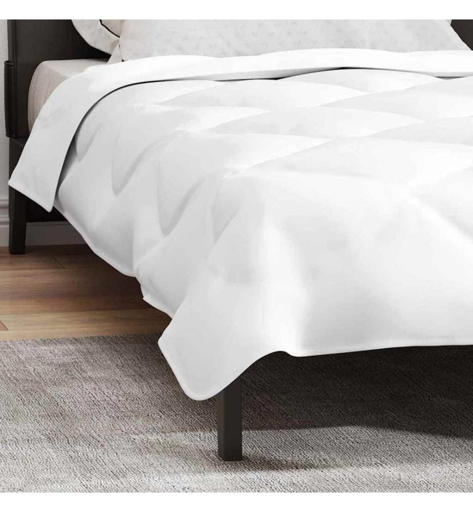 Bettdecke Weiss 200 x 155 x 4 cm Polyester