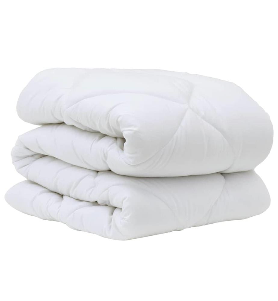 Duvet d'hiver Blanc 240 x 222 x 5 cm Polyester