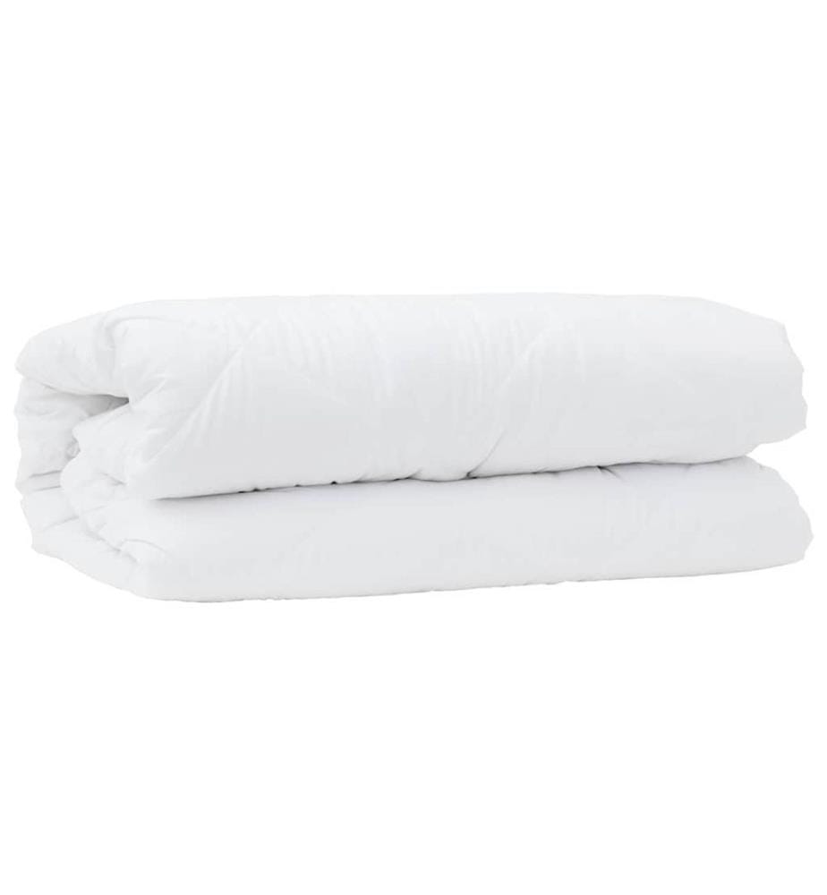 Duvet 2-en-1 Blanc 135 x 200 cm Polyester