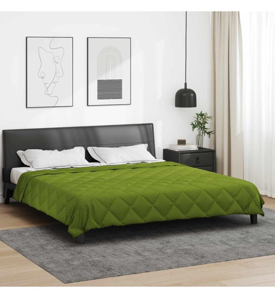 Sommerdecke Grün 220 x 200 cm Microfiber