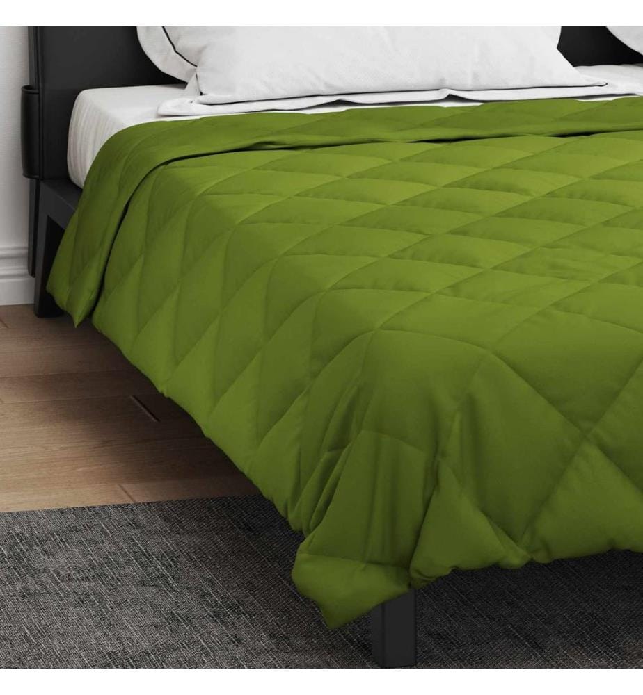 Sommerdecke Grün 220 x 240 cm Microfiber