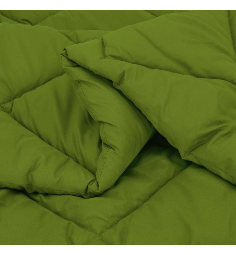 Winterbettdecke Grün 200 x 200 cm Microfiber