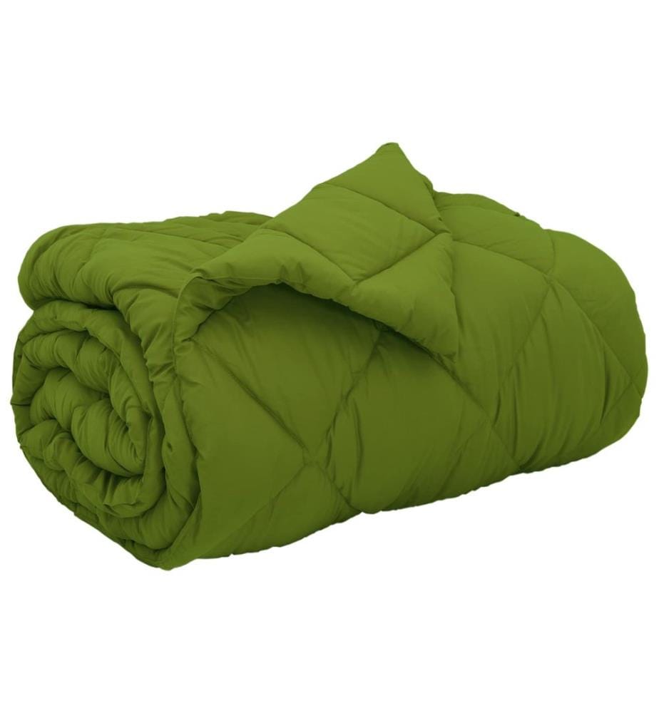 Duvet d'hiver Vert 220 x 135 cm Microfibre