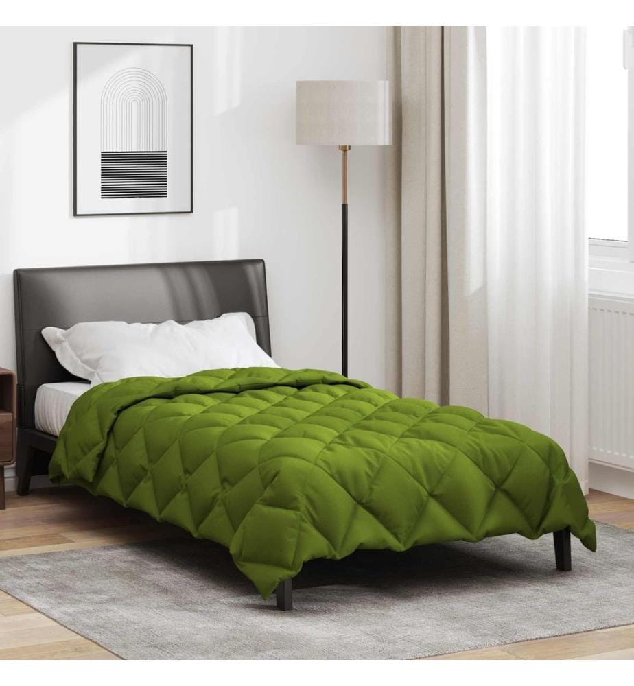 Duvet d'hiver Vert 220 x 155 cm Microfibre