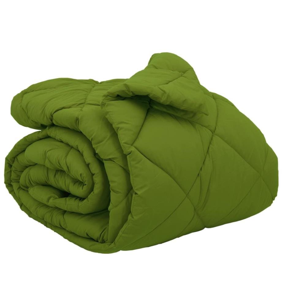 Winterbettdecke Grün 220 x 260 cm Microfiber