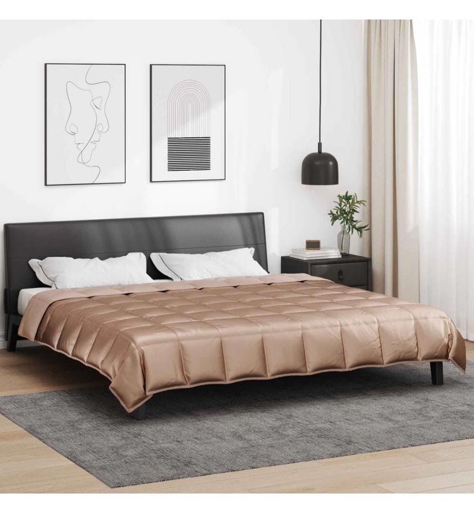 Duvet complet toute l'année Doré 200 x 200 cm