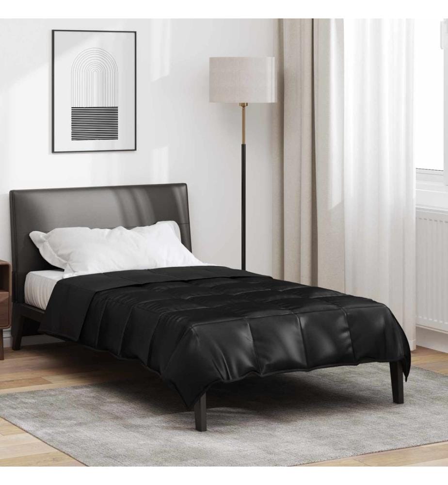 Duvet complet toute l'année Noir 200 x 135 cm