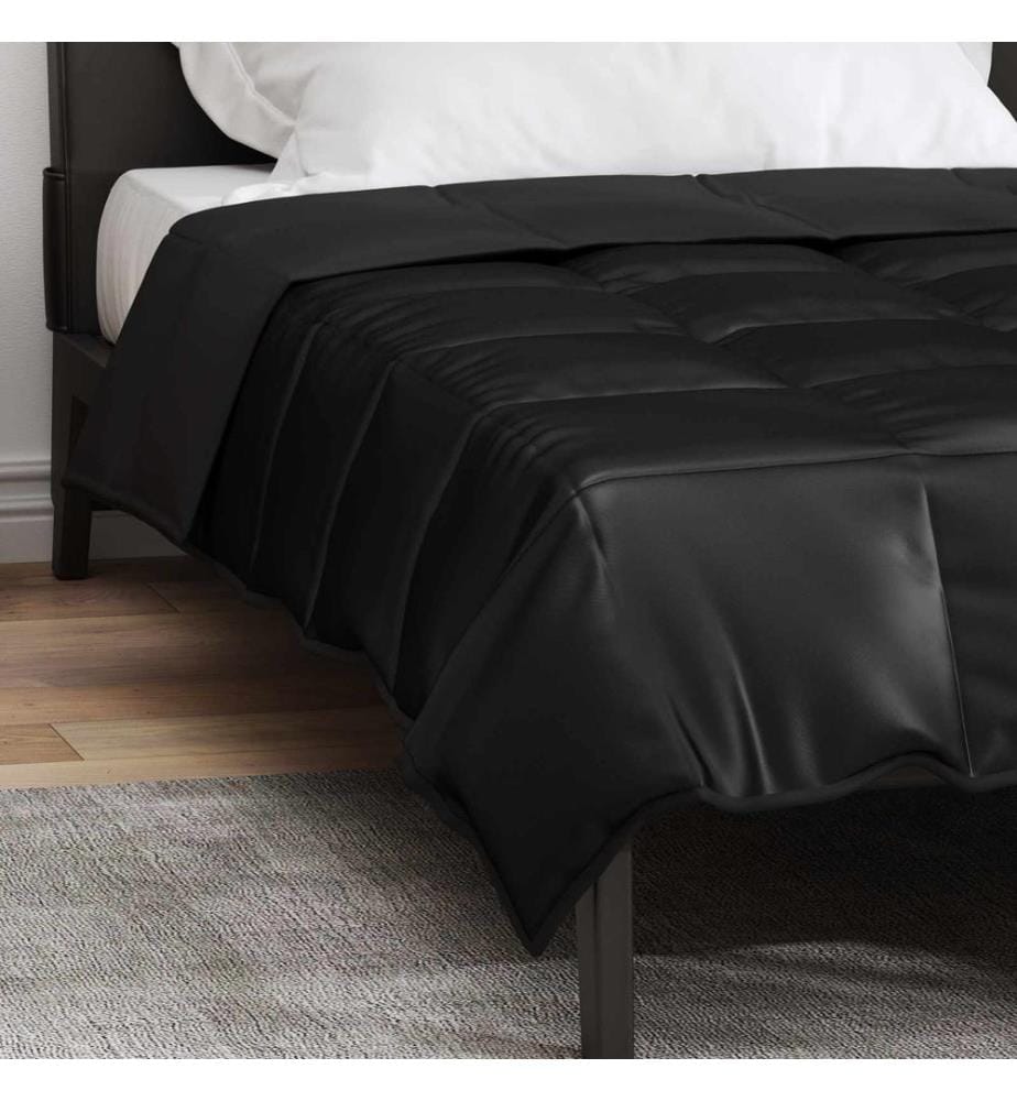 Duvet complet toute l'année Noir 200 x 135 cm