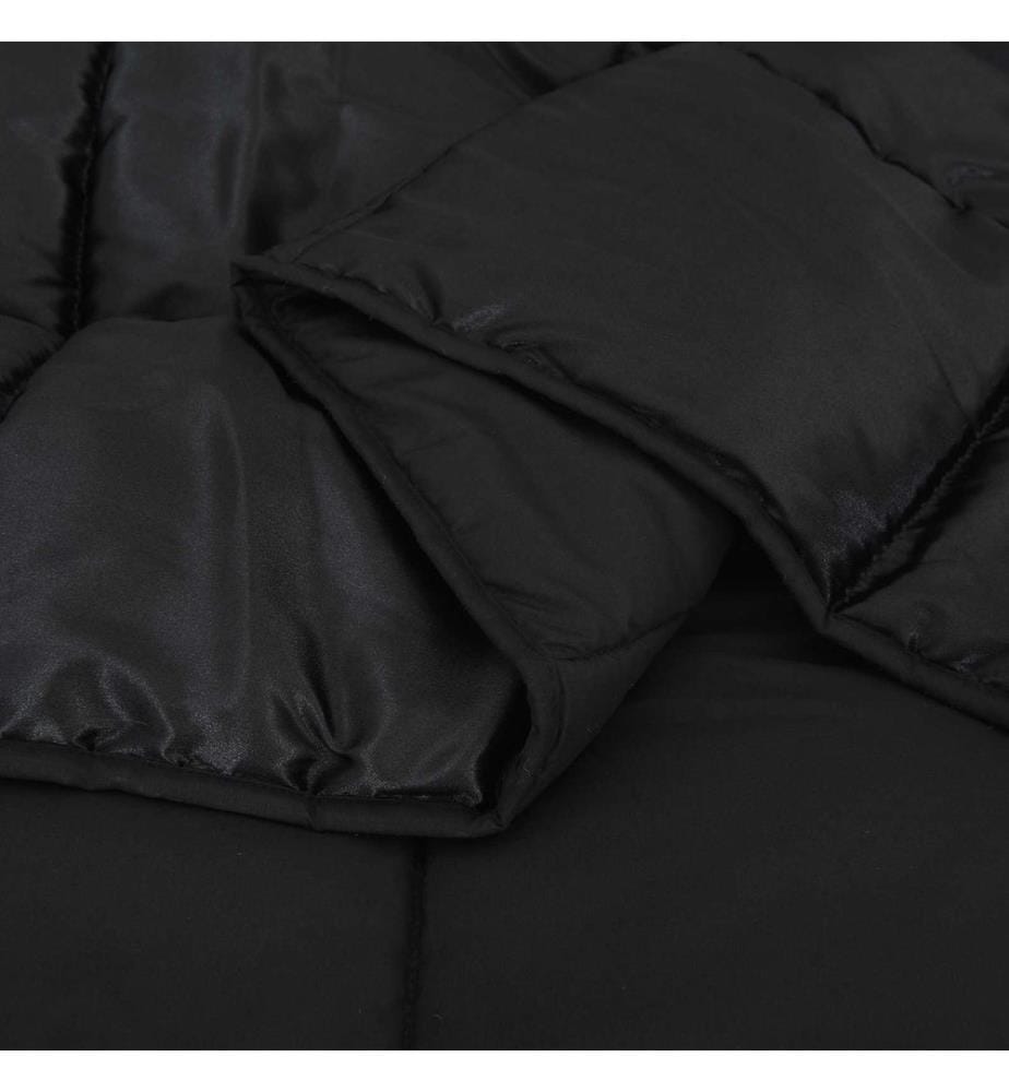 Duvet complet toute l'année Noir 200 x 135 cm