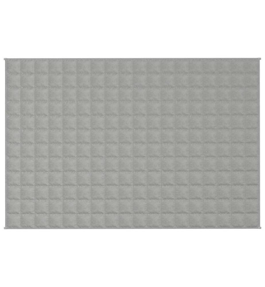 Couverture lestée Gris 120x180 cm 5 kg Tissu