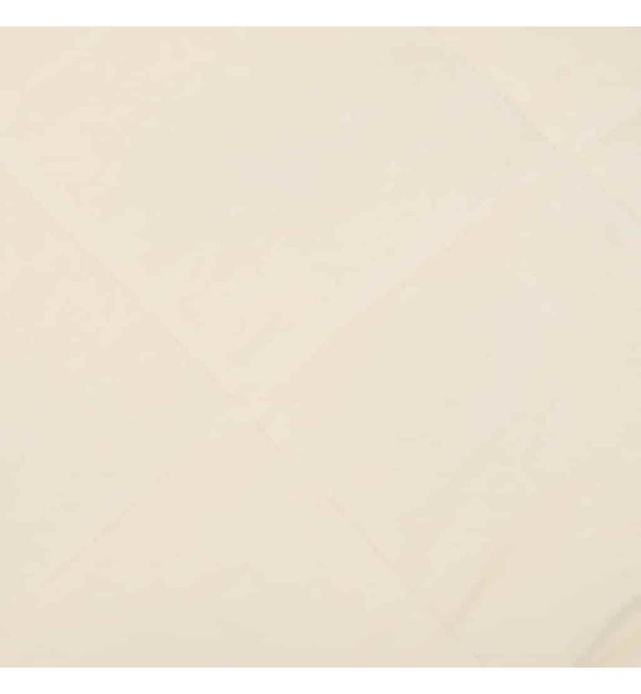 Couverture lestée Crème clair 200x200 cm 13 kg Tissu
