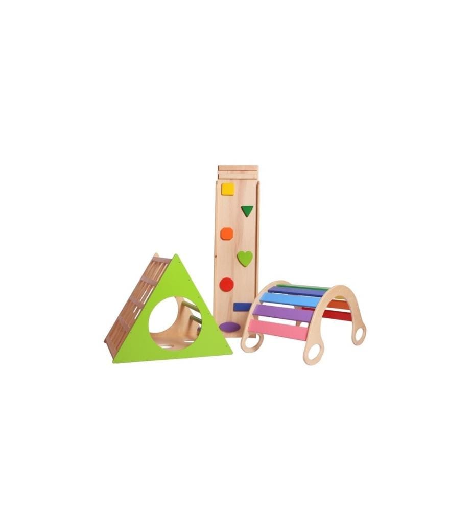Spielzeug, Multicolor, Sperrholz