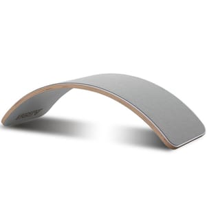 Tavola di equilibrio in legno, bianco, grigio, faggio, platino
