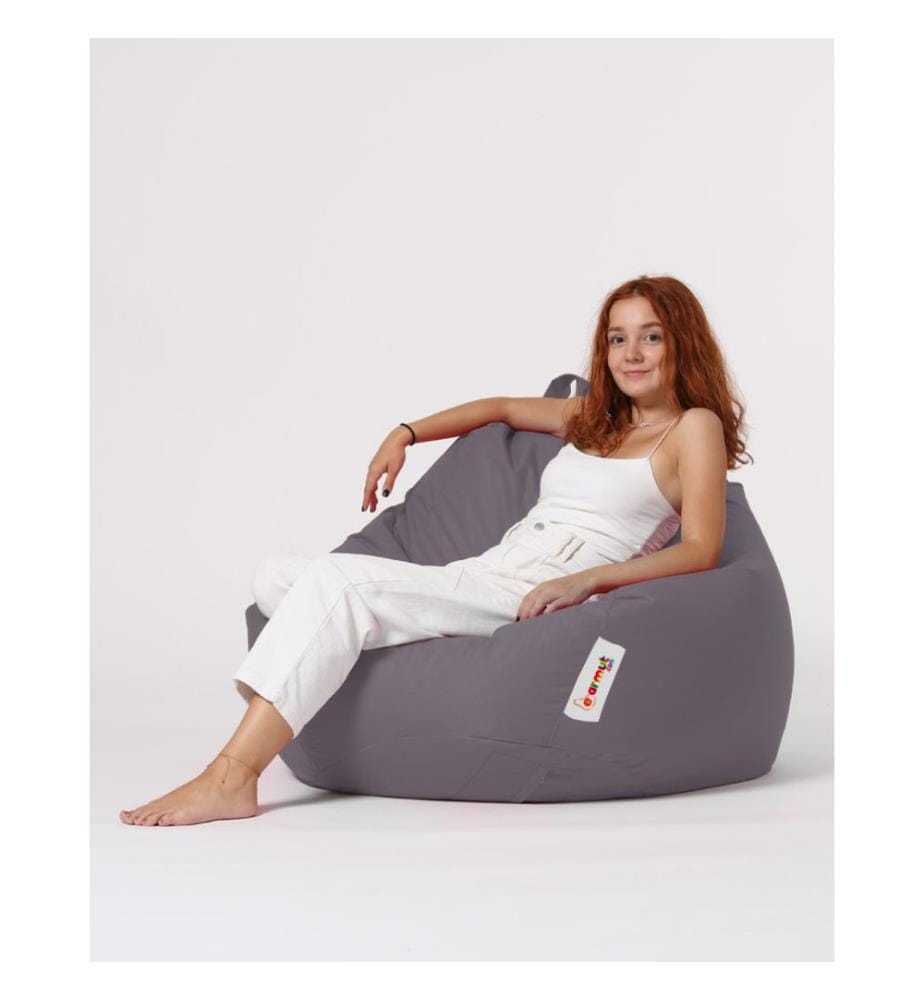 Garden Bean Bag, Fume, High Density Recycled Styrofoam, Polyester Fabric