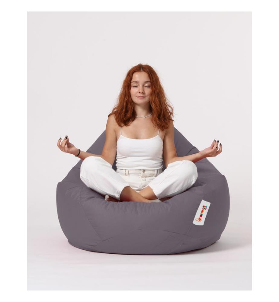 Garden Bean Bag, Fume, High Density Recycled Styrofoam, Polyester Fabric