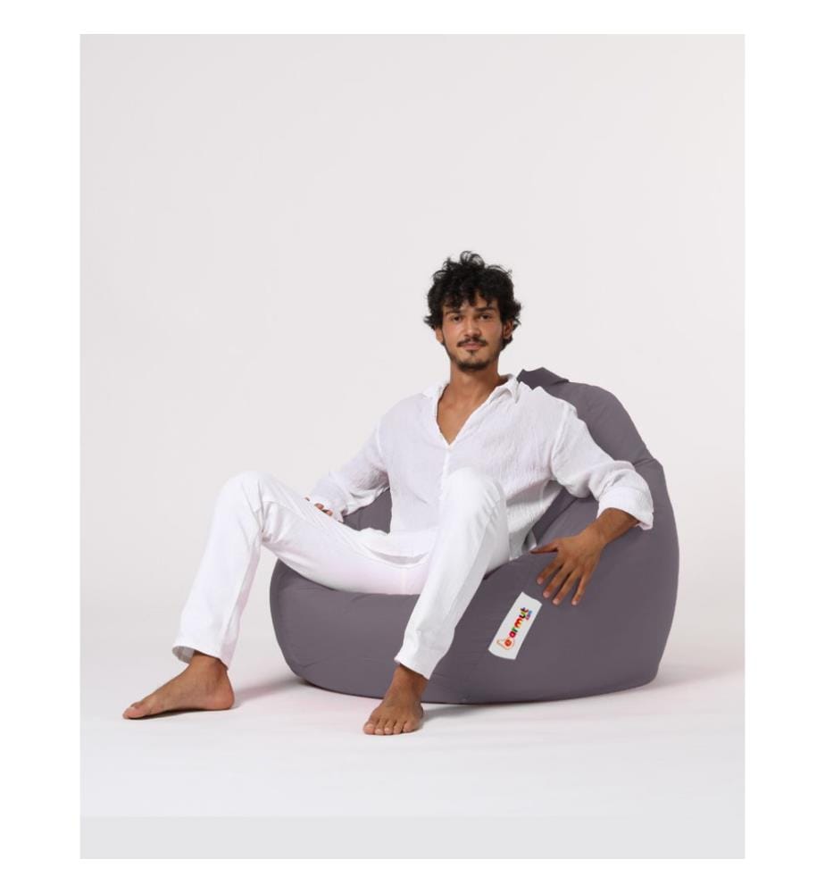 Garden Bean Bag, Fume, High Density Recycled Styrofoam, Polyester Fabric