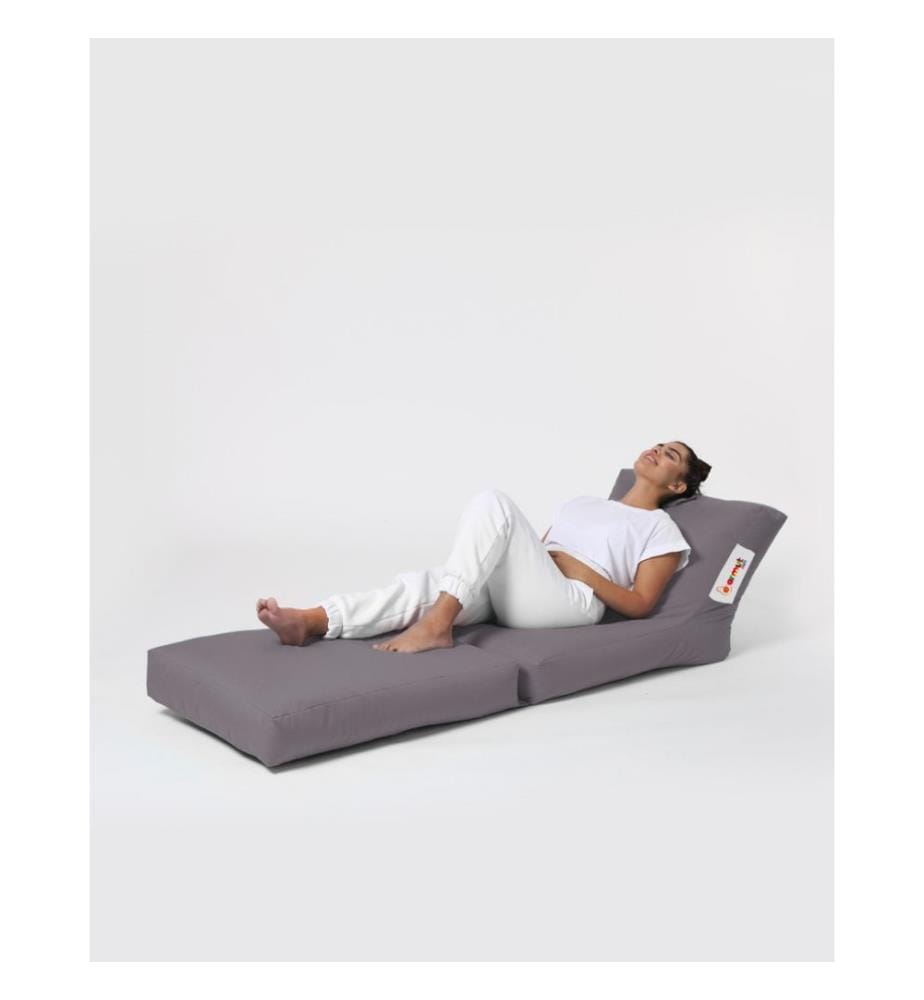 Garten-Sitzsack, Dunst, hochdichter recycelter Styropor, Polyestergewebe