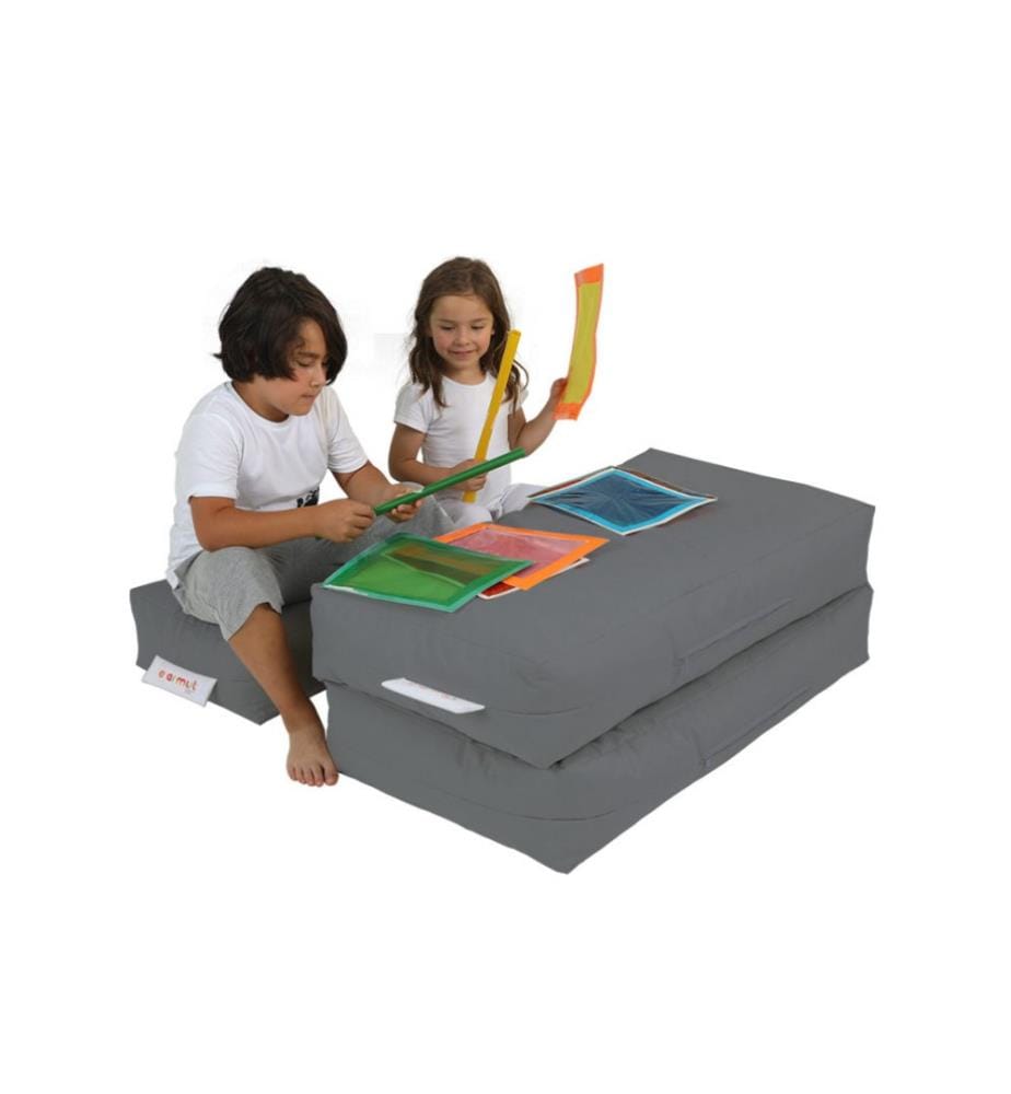 Garten-Sitzsack, Dunst, hochdichter recycelter Styropor, Polyestergewebe