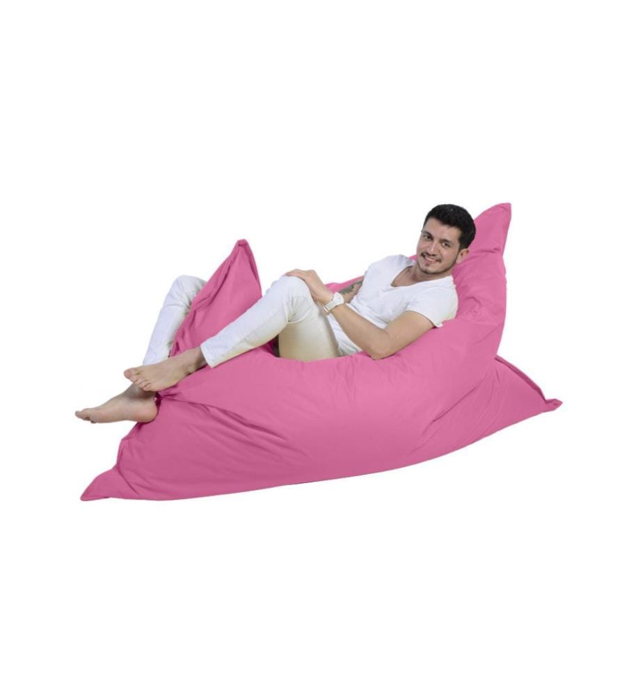 Garden Bean Bag, Pink, High Density Recycled Styrofoam, Polyester Fabric