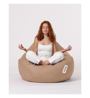 Garten-Sitzsack, Nerz, 100% Styropor mit hoher Dichte, Stoff: 100% Polyester