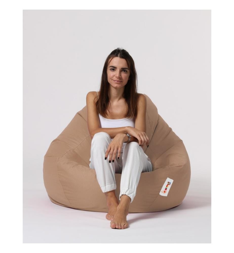 Garten-Sitzsack, Nerz, 100% Styropor mit hoher Dichte, Stoff: 100% Polyester