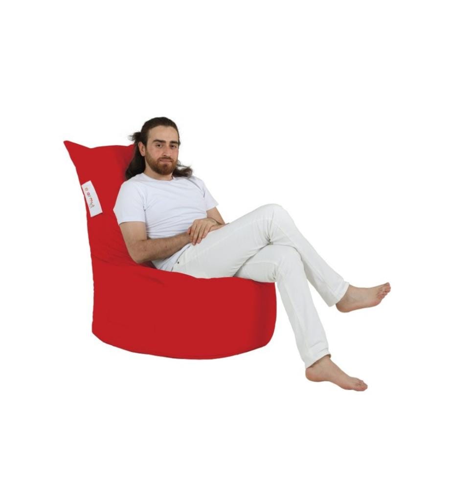 Garten-Sitzsack, rot, 100% Styropor mit hoher Dichte, Stoff: 100% Polyester