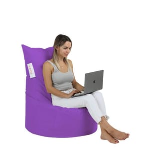 Garten-Sitzsack, lila, 100% Styropor mit hoher Dichte, Stoff: 100% Polyester