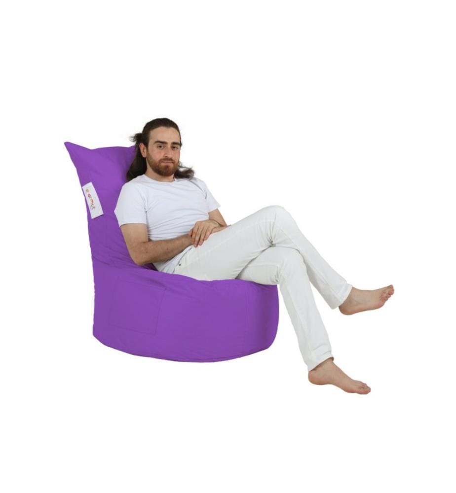 Garten-Sitzsack, lila, 100% Styropor mit hoher Dichte, Stoff: 100% Polyester