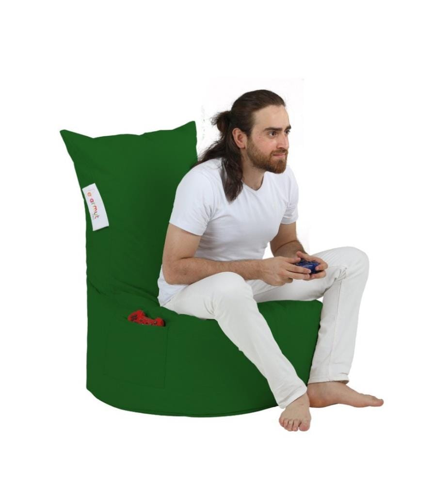 Garten-Sitzsack, grün, 100% Styropor mit hoher Dichte, Stoff: 100% Polyester