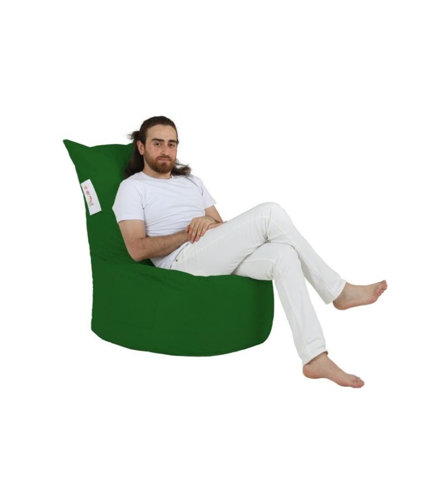 Garten-Sitzsack, grün, 100% Styropor mit hoher Dichte, Stoff: 100% Polyester
