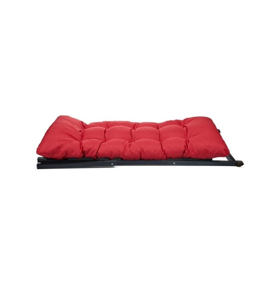 Sdraio, Rosso, 100% metallo, Tessuto: 100% Poliestere