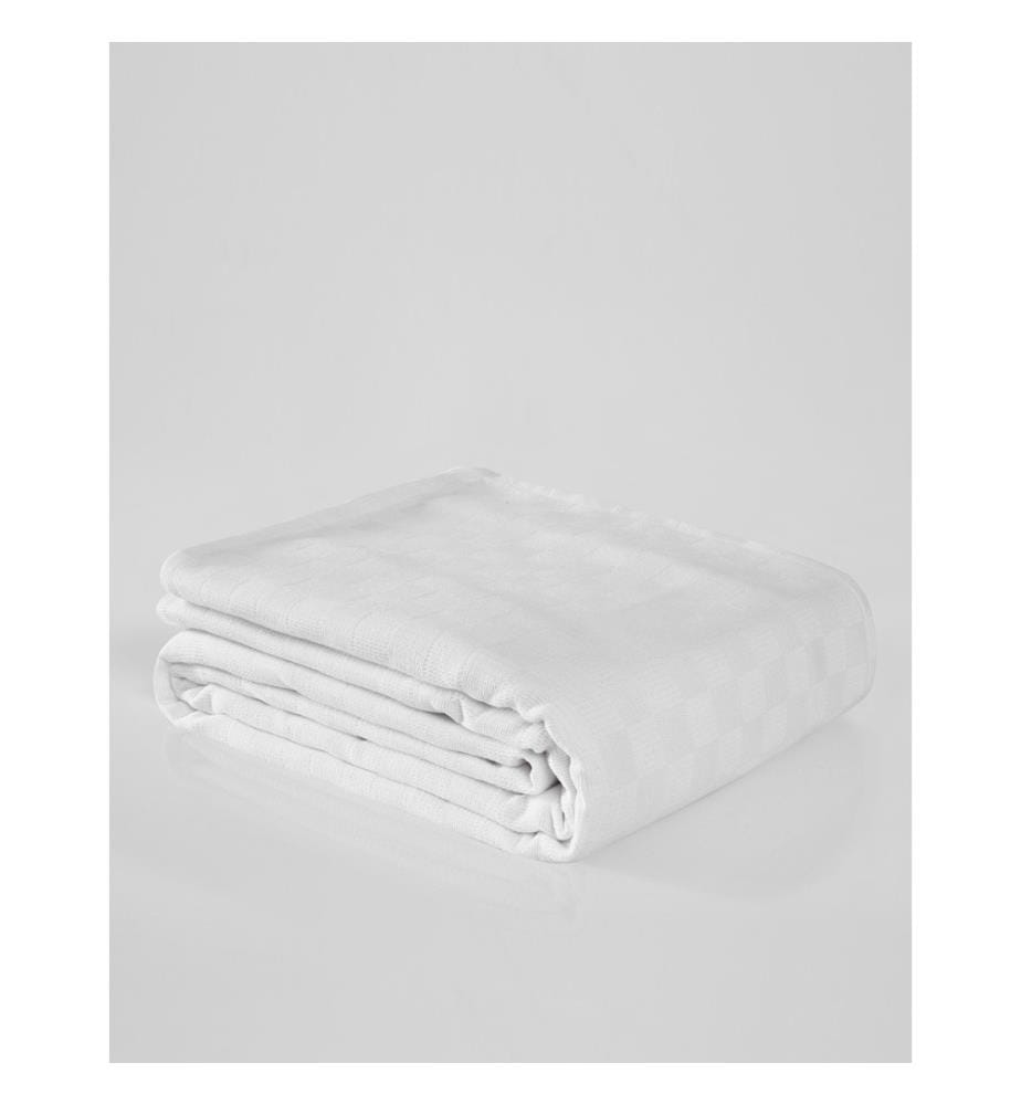 Piqué King, bianco, 100% cotone
