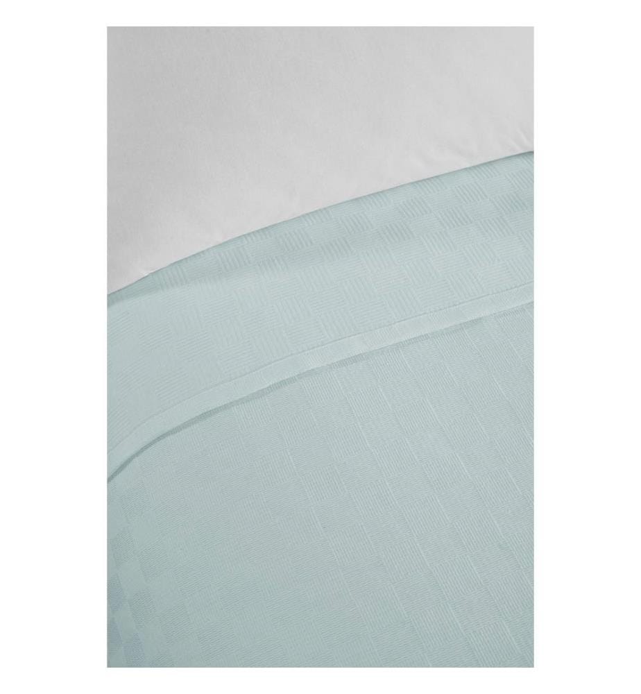 Piqué King, menta, 100% cotone