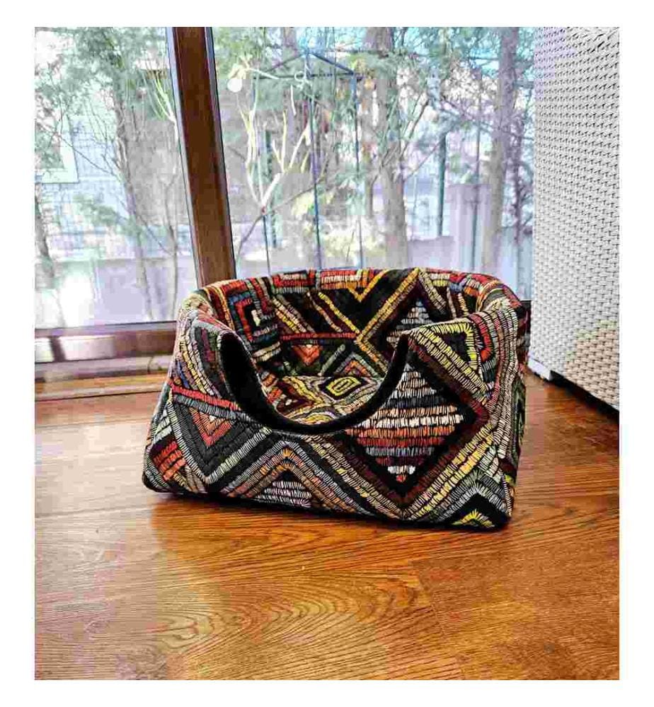 Haustierbett, Multicolor, Stoff