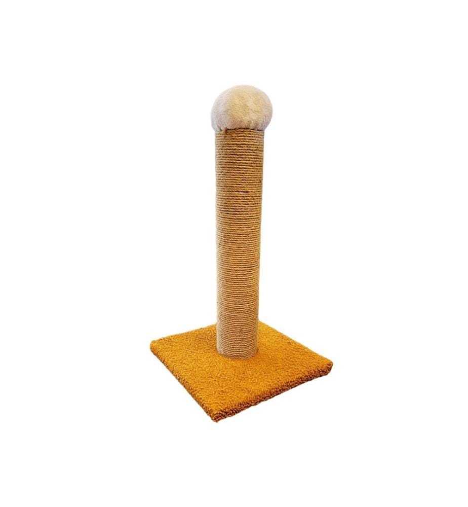 Katzenkratzbaum, senfgelb, MDF