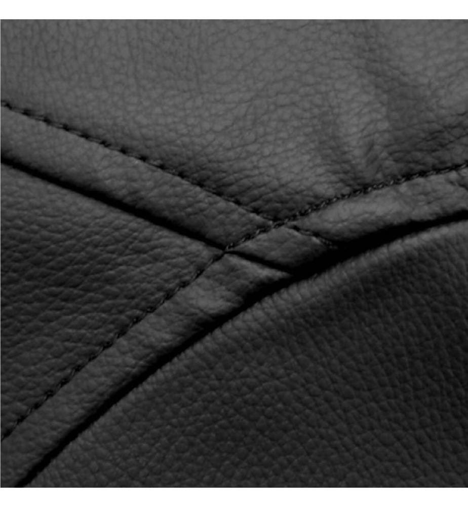 Bean Bag, Black, 100% Polyester, Fabric : 100% Faux cuir