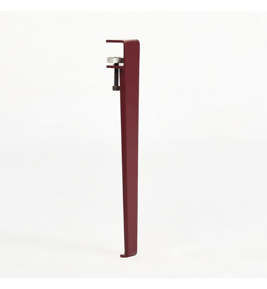 Panchina, legno bordeaux, pannello di particelle rivestito in melamina