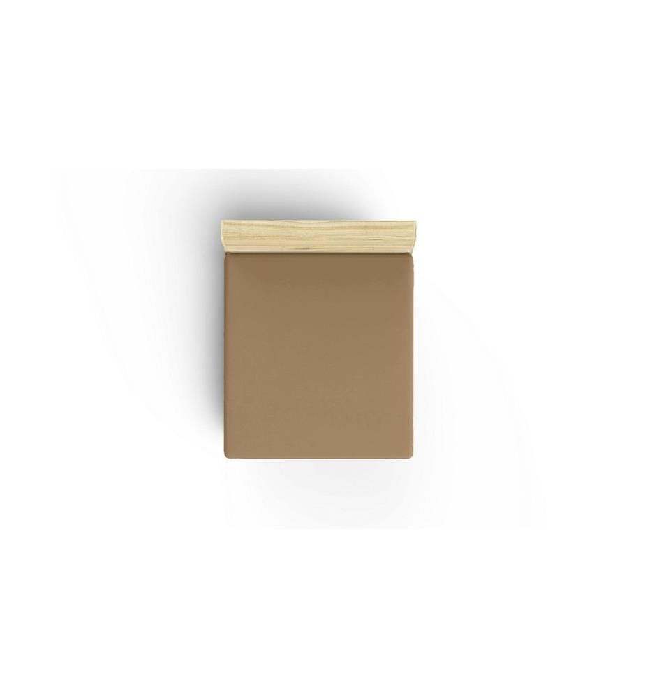 Lenzuolo singolo grande Ranforce, marrone chiaro, 100% cotone