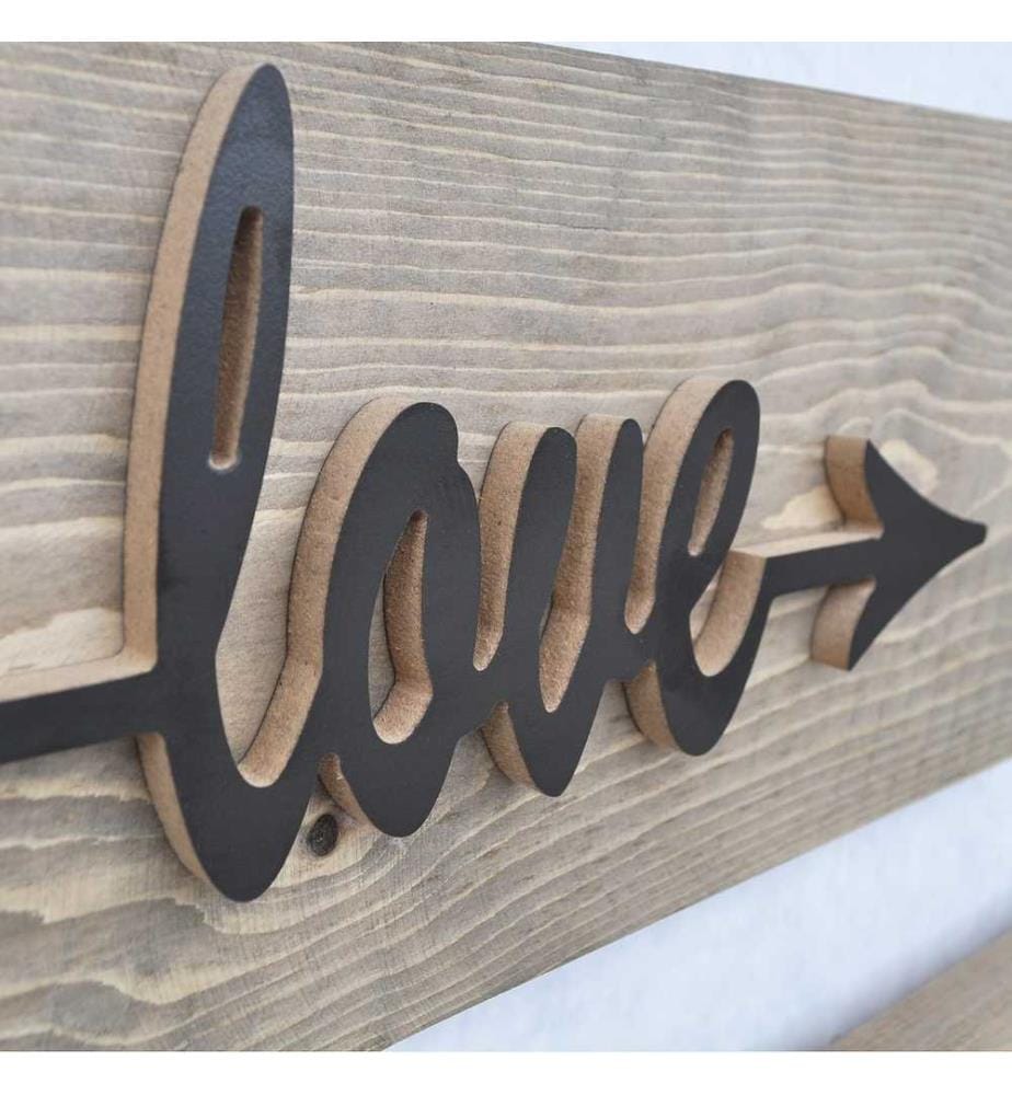 Accessoire mural décoratif en épicéa, noyer, bois d'épicéa, fait main