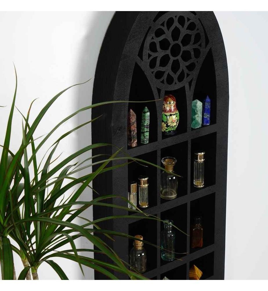 Organizer, Nero, Legno