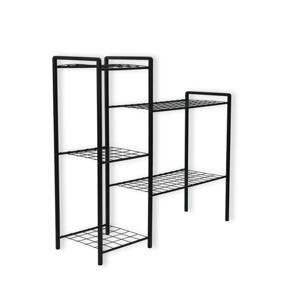 Dekorative Jardiniere, Schwarz, Rahmen: 100% Metall