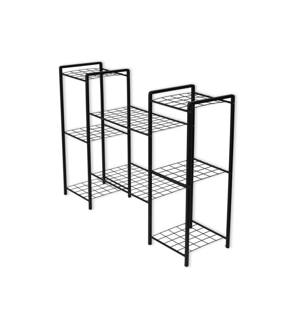 Dekorative Jardiniere, Schwarz, Rahmen: 100% Metall