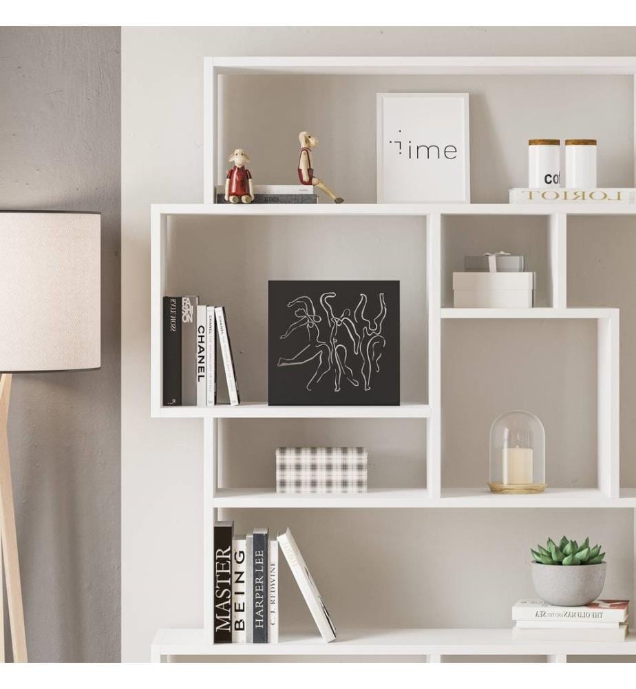 Oggetto decorativo, Nero, Metallo