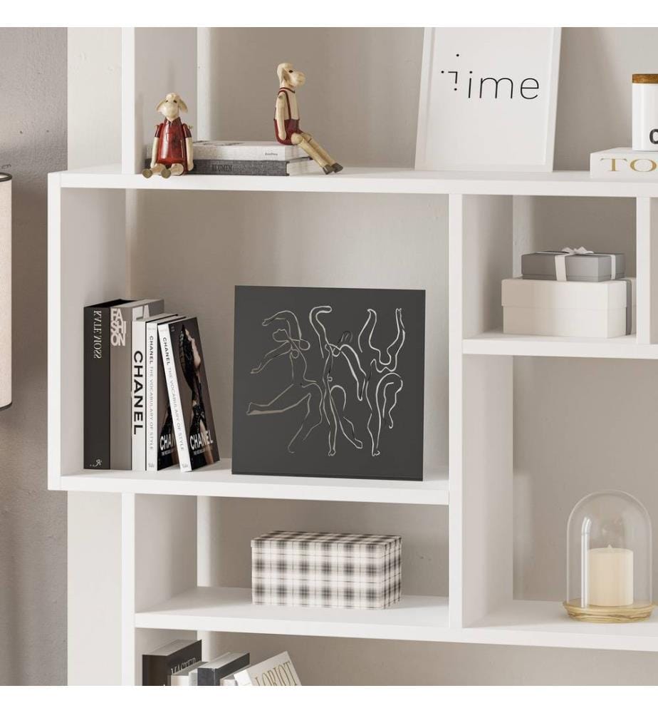 Oggetto decorativo, Nero, Metallo